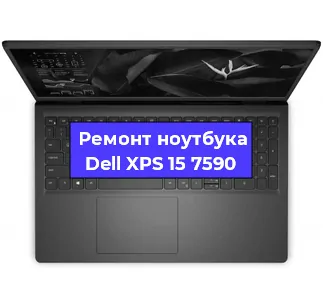 Чистка от пыли и замена термопасты на ноутбуке Dell XPS 15 7590 в Екатеринбурге